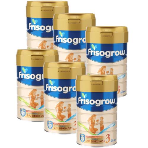 Σετ Nounou Frisogrow 3 Ρόφημα Γάλακτος σε Σκόνη για Παιδιά Μικρής Ηλικίας Από 1 έως 3 ετών 6x800gr